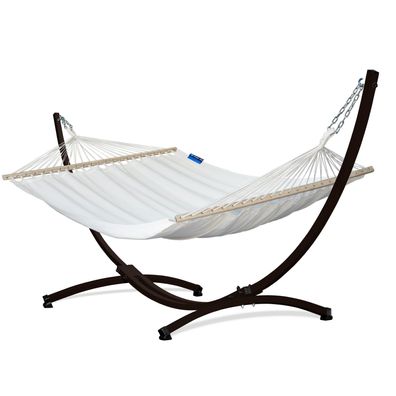 Potenza Kolumbien Hängematte 215x140cm mit Gestell für 2 Personen Stabhängematte