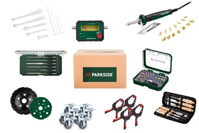 Parkside Bundle 1 Werkzeug Heimwerker Handwerk Box Set Bastler Werkstatt