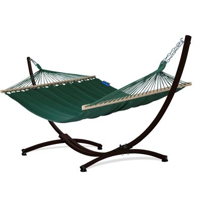 Potenza Kolumbien Hängematte 215x160cm mit Gestell für 2 Personen Stabhängematte