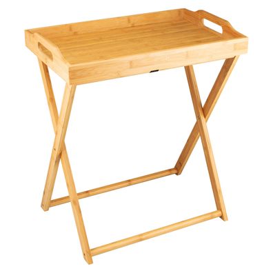 bremermann Tabletttisch / Bambus / ca. 55 x 63,5 x 35,5 cm (B/H/T)