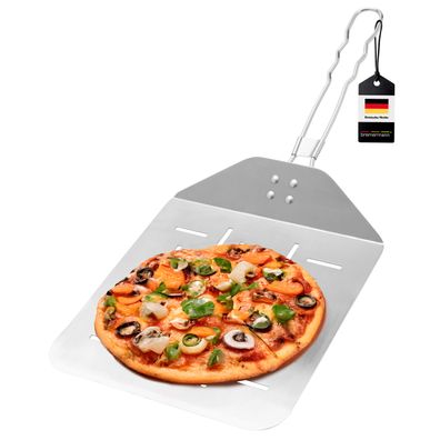 bremermann Pizzaheber, klappbarer Griff / Edelstahl, ca. 24 x 55 cm