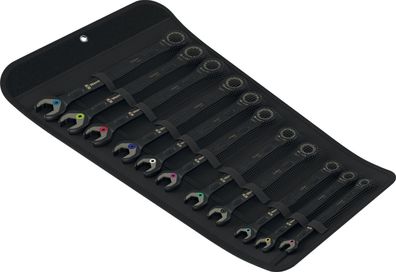 Wera 6000 Joker Black Edition 11 Set 1 Maul-Ringratschenschlüssel-Satz 8-19mm