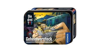 KOSMOS Die drei ??? Geheimversteck, Detektiv-Sets (Metalldose)