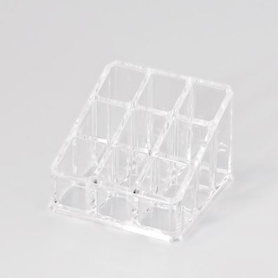 bremermann Kosmetik-Organizer, Make-Up Halter mit 9 Fächern, quadratisch