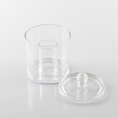bremermann Wattestäbchen & Wattebällchen-Behälter mit Deckel, rund