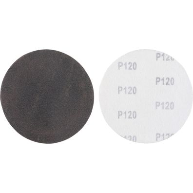 BGS Schleifscheiben 125mm K 120 Siliziumkarbid 10-tlg kletthaftend Schleifpapier