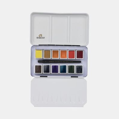 Rembrandt Aquarellfarben-Set im Metalletui - Landschaften