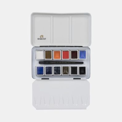 Rembrandt Aquarellfarben-Set im Metalletui - Stadtlandschaften
