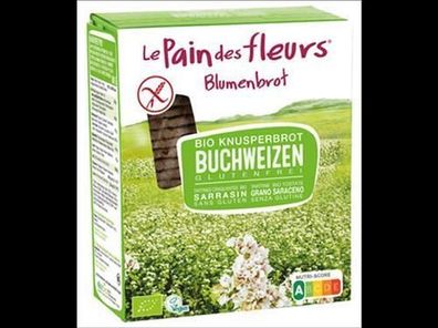 Blumenbrot - Le Pain des Fleurs 6x Bio Knusperbrot Buchweizen 150g