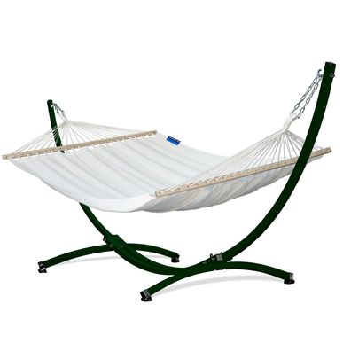 Potenza Kolumbien Hängematte 215x140cm mit Gestell für 2 Personen Stabhängematte