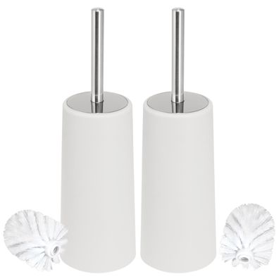 bremermann WC-Bürste Kunststoff 2er Set, weiß