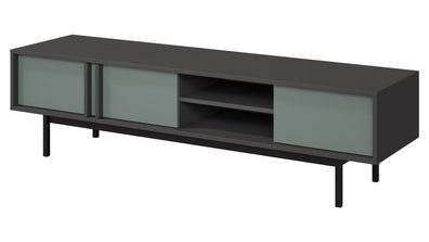 TV-Lowboard Alsy 3D REG 9 Metallfüße Lowboard Wohnzimmer Kollektion