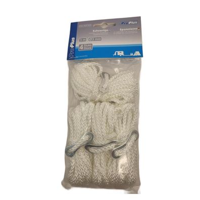 Spannleine Polyester 3mm x 3M - Set von 4 St?ck