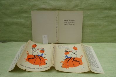 Erich Kästner mini Buch HL SU Das Schwein beim Friseur Horst Lemke Dressler 9/1970