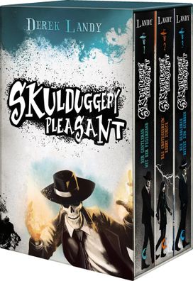 Skulduggery Pleasant, Bände 1-3 | Geschenkschuber | Derek Landy | Taschenbuch