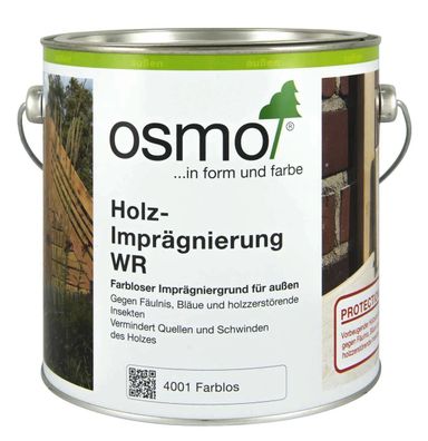 Osmo Holz-Imprägnierung WR 4001 Farblos 750ml Imprägnierung