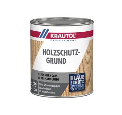 Krautol Professional Holzschutzgrund Farblos 750ml/2.5L/5L Grundierung