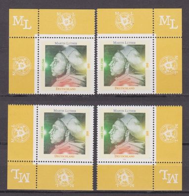 BRD 1996 postfrisch MiNr. 1841 450. Todestag von Martin Luther. alle vier Ecken