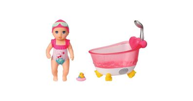 ZAPF Creation BABY born® Minis - Playset Badewanne mit Amy, Sp
