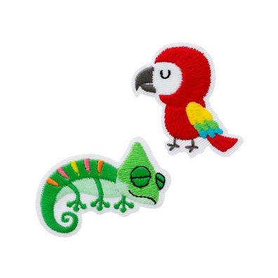 Mono-Quick 16011 RECYCL-PATCH Dschungel Set, Patch, Bügelbild aus recycelten PET