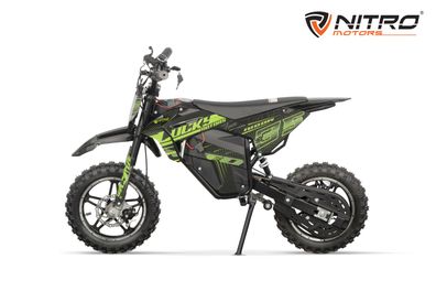 NITRO MOTORS 1000W Eco mini Kinder Dirtbike Lucky Fun 10"