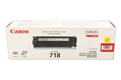 Canon 718 Y Toner Yellow 2659B014 -A