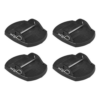 St?tzplatten mit Metallstift - Set von 4 St?ck