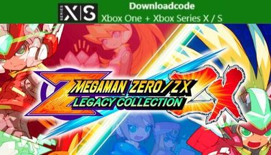 NEU für XBOX ONE Series X S Spiel Mega Man Zero ZX Legacy Collection Game Key