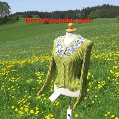 Strickjacke, Wolkenstricker, Berchtesgaden, lmgrün, ungetragen, Gr. M