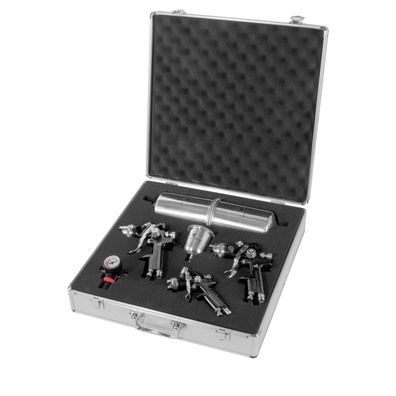 Stahlwerk HVLP Lackierpistolen SGS-1125 ST 21-teilges Set