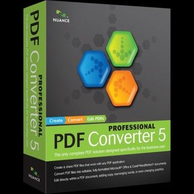 Nuance PDF Converter Professional 5 für Win