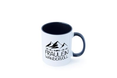 Fräulein Wandervoll | Berge Tasse - Geschenk