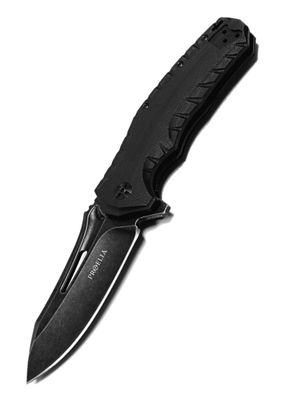 Taschenmesser Proelia Drop Point, blackwash, Defcon