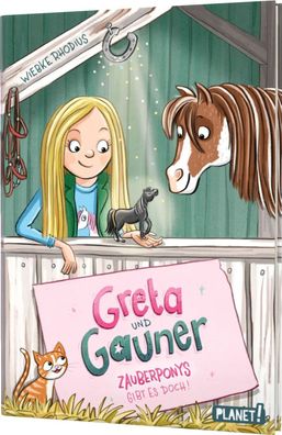 Greta und Gauner 1: Zauberponys gibt es doch! | Wiebke Rhodius | Buch | 128 S
