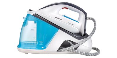 Silvercrest Dampfbügelstation EASY TEMP SDBE 2400 A1, 2400 W, Blue