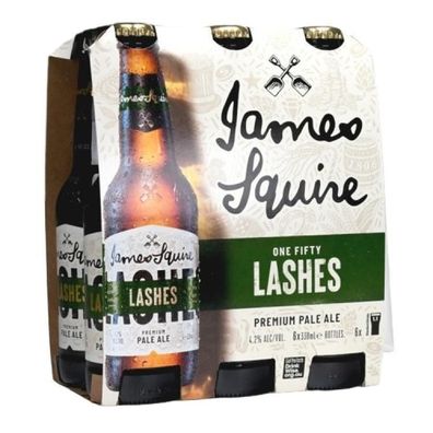 James Squire 150 Lashes Pale Ale Bottle 4.2 % vol. 6x330 ml