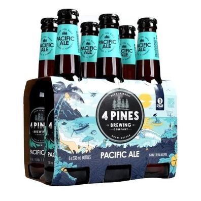4 Pines Pacific Ale Bottle 3.5 % vol. 6x330 ml