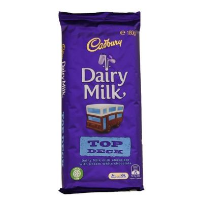 Cadbury Top Deck Schokolade - Import 180 g