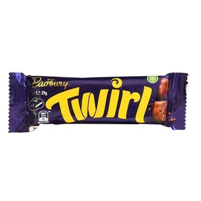 Cadbury Twirl Schokoriegel - Import 39 g