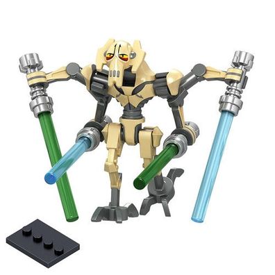 Star Wars General Grievous Minifigur - Brandneu
