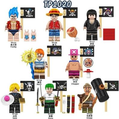 One Piece / Charakter - Klemmbaustein Custom Minifigur MOC Neu