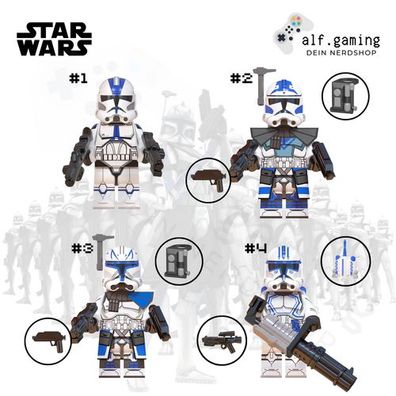 Star Wars Storm Trooper Figur Sturmtruppen Mini MOC Block Brick Bausteine Figure