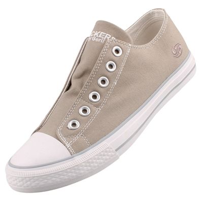 Dockers by Gerli Damen Canvas Sneaker Grau 36UR202-710200