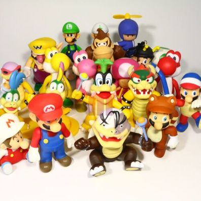 Super Mario Bros. Koopa Morton Yoshi Bowser Actionfigur Nintendo World Doll