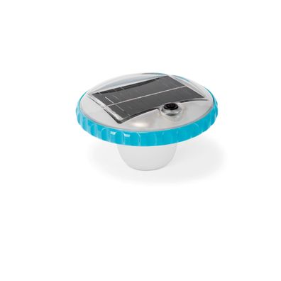 INTEX Solar LED Poollicht 28695 schwimmend Farbwechsel weiß Licht Solarbetrieb