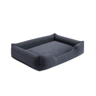 INTEX Hunde-Bett 48702NP - für mittelgroße Hunde bis 22,7kg - 97x74x23cm - Grau