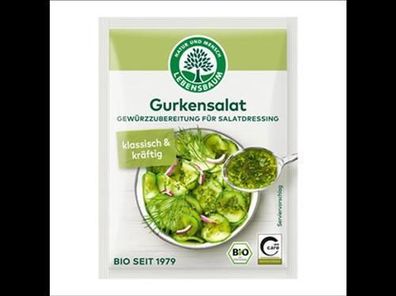Lebensbaum 3x Salatdressing Gurkensalat 3x5g
