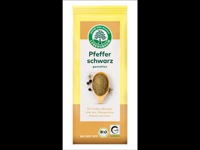 Lebensbaum Schwarzer Pfeffer, gemahlen 50g