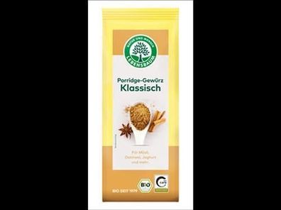 Lebensbaum Klassisches Porridge-Gewürz 45g
