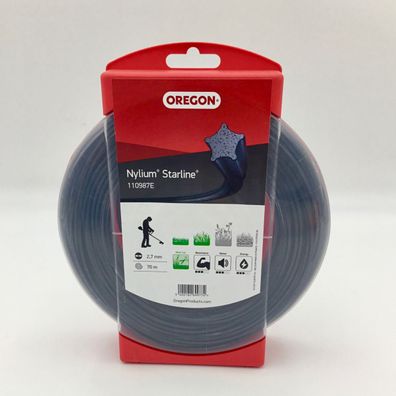 OREGON Fil de tonte, fil de coupe - NYLIUM Starline - 2.7 mm 70 m 110987E